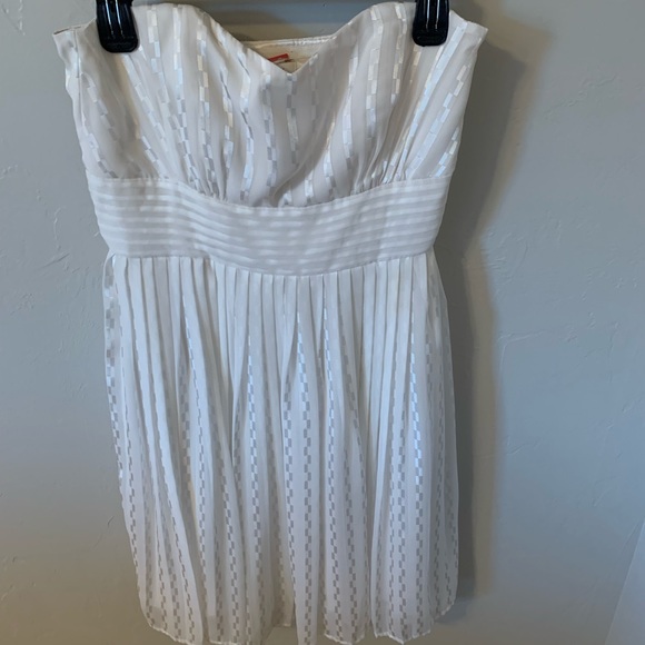 Strapless ivory dress - Picture 1 of 3